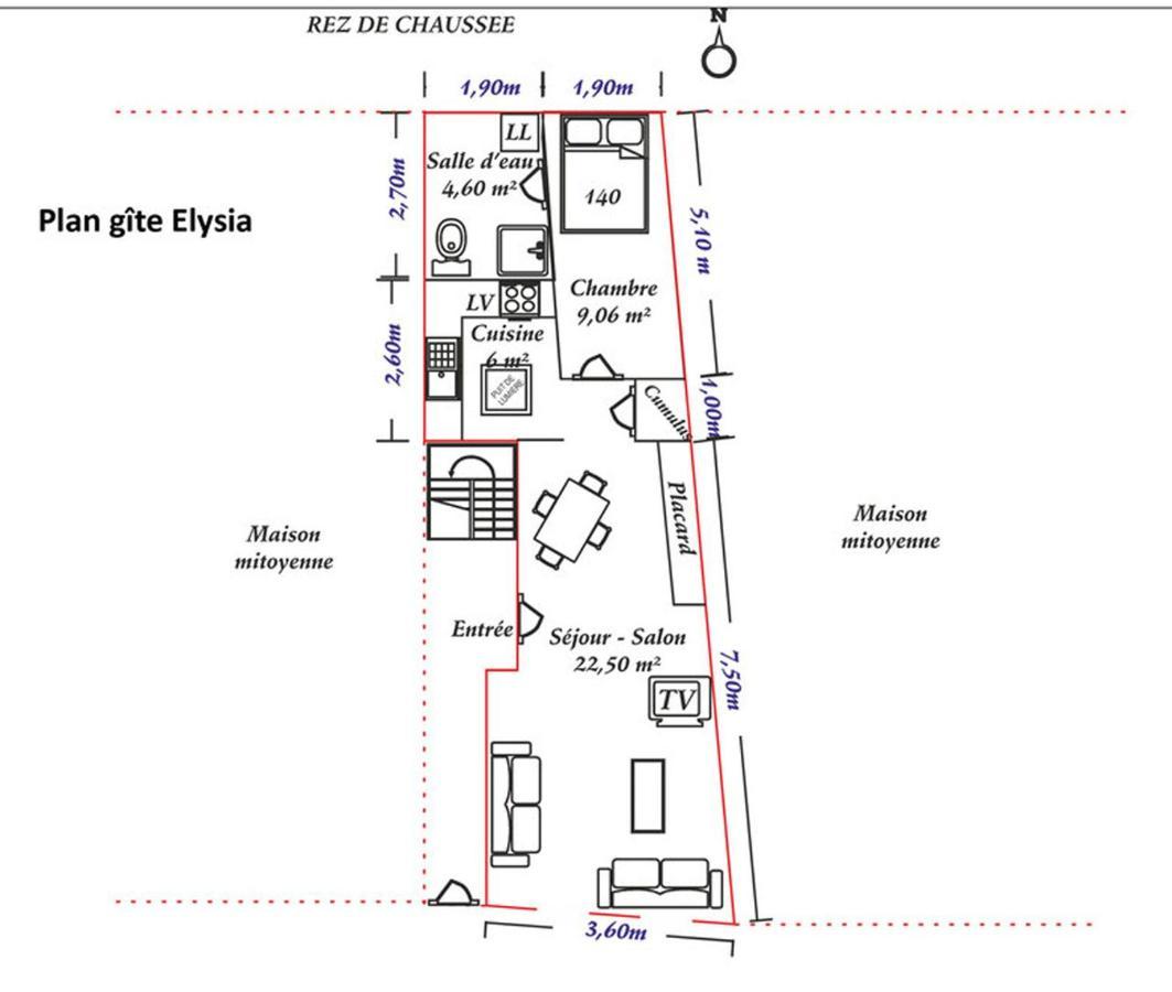Gites Olivia Et Elysia 100M A Pied De La Plage Fécamp المظهر الخارجي الصورة
